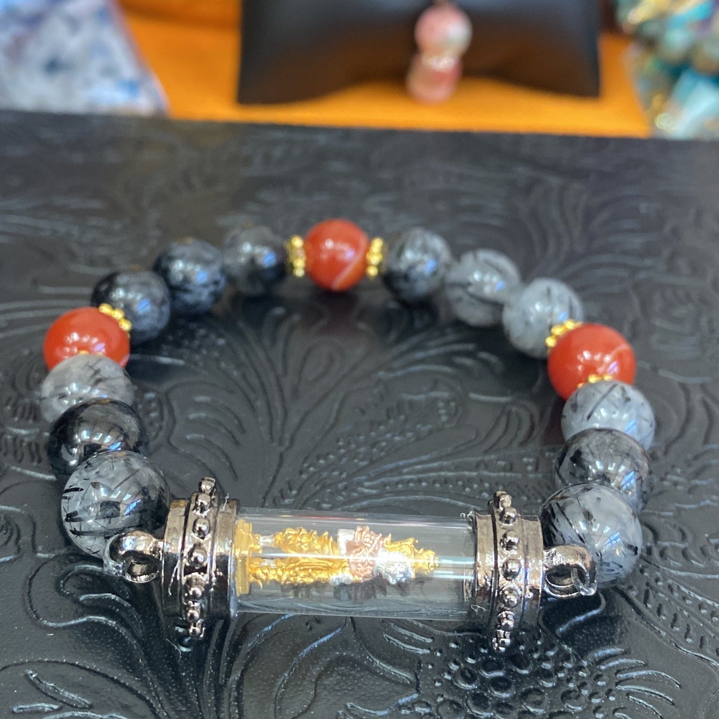 Thao Wetsuwan Amulet & Crystal Bracelet